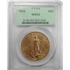 Image 1 : 1925 $20  GOLD PCGS63