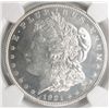 Image 2 : 1921 Morgan $  NGC62PL RARE in PL  est $75-$80