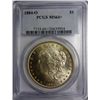 Image 1 : 1884 O MORGAN DOLLAR PCGS MS64+