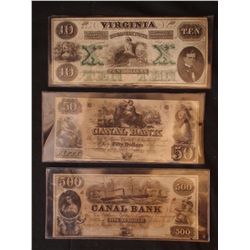 Three Confederate Bills?