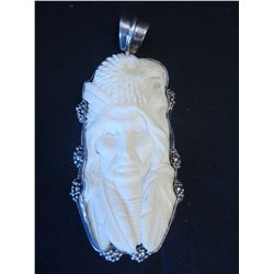 Indian Head Pendant