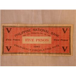 Assorted Emergency Money, Philippines