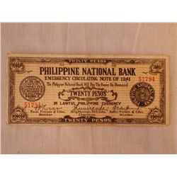 Assorted Emergency Money, Philippines