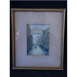 Early 20th Century Venice Watercolor