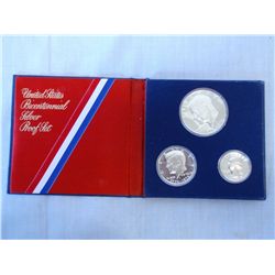 Bicentennial 3 Piece Proof Set