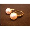 Image 1 : 14K and Pearl Earrings