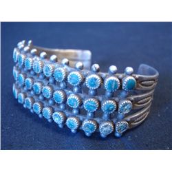Navajo Three Row Bracelet