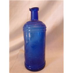 19th Century Cobalt Ink Bottle