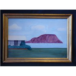 1950's Southern California Modernist Painting