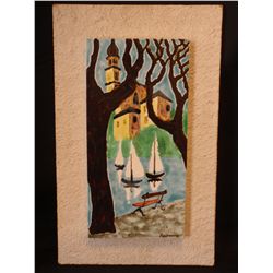 1950's modernist Italian Tile