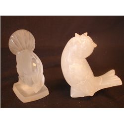 Two Decorative Birds