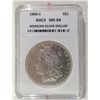 Image 1 : 1900-S Morgan Silver Dollar NACS MS64