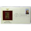 Image 2 : 22KT Gold Replicas Of U.S First Day Issue Stamps