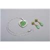 Image 1 : PAIR JADEITE EARRINGS