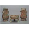 Image 1 : THREE ARCHAIC CHINESE BRONZES
