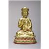 Image 1 : SINO-TIBETAN GILT-COPPER FIGURE
