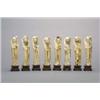 Image 1 : EIGHT ANTIQUE IVORY IMMORTALS