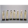 Image 1 : SEVEN ANTIQUE IVORY FIGURES