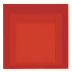Albers Silkscreen "Homage To The Square" 1968