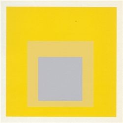 Albers Silkscreen "Homage To The Square" 1977