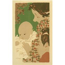 Bonnard Lithograph "Scene De Famille"