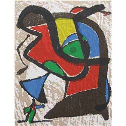 Joan Miro Original Woodcut