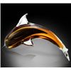 Image 1 : Art Glass Dolphin - Hand Crafted