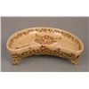Image 1 : PORCELAIN HALF-MOON CANDY DISH