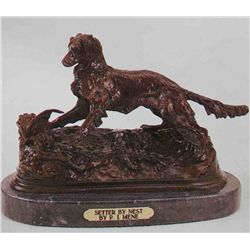 "Setter - Nest" Bronze Sculpture - Mene