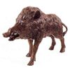 Image 1 : "Wild Boar" Bronze Sculpture - Moigniez