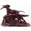 Image 1 : "Setter & Pointer" Bronze Sculpture - Masson