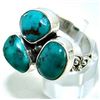 Image 1 : Silver and Turquoise Ring