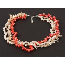 3-Strand Genuine Cultured Pearl Necklace