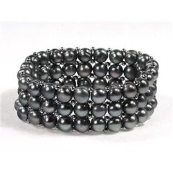 Black Peacock Pearl Bracelet