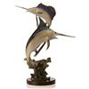 Image 1 : Marlin & Sailfish Bronze Sculpture