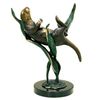 Image 1 : Resting Otter Bronze Sculpture
