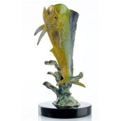 Mahi Mahi Bronze Sculpture