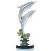 Image 1 : Dolphin Pair Bronze Sculpture