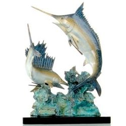 Sailfish & Marlin Bronze Sculpture