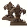 Image 1 : Fleur De Lis Bookends