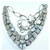 Image 1 : Rainbow Moonstone Necklace
