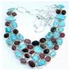 Image 1 : Tourmaline & Larimar Necklace