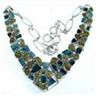 Image 1 : Emerald & Peridot Necklace