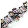 Image 1 : Smokey Quartz & Pink Amethyst Bracelet