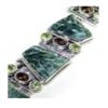 Image 1 : Serphinite, Garnet & Peridot Bracelet