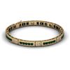 Image 3 : Emerald 2.56 ctw & Diamond Bracelet 14kt W OR Y Gold
