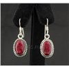 Image 1 : Sterling Silver 28.50ctw Oval Ruby Beryl Earring
