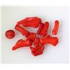 Image 1 : Red Coral Stones 9.05 ctw (12 pieces)