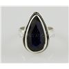 Image 2 : 25.20ctw SapphireCorrundum PearStone SilverRing