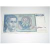 Image 1 : 1990 YUGOSLAVIA 500 DINARA NOTE BOOK VALUE $225.00 *EXTREMELY RARE UNC HIGH GRADE NOTE*!!